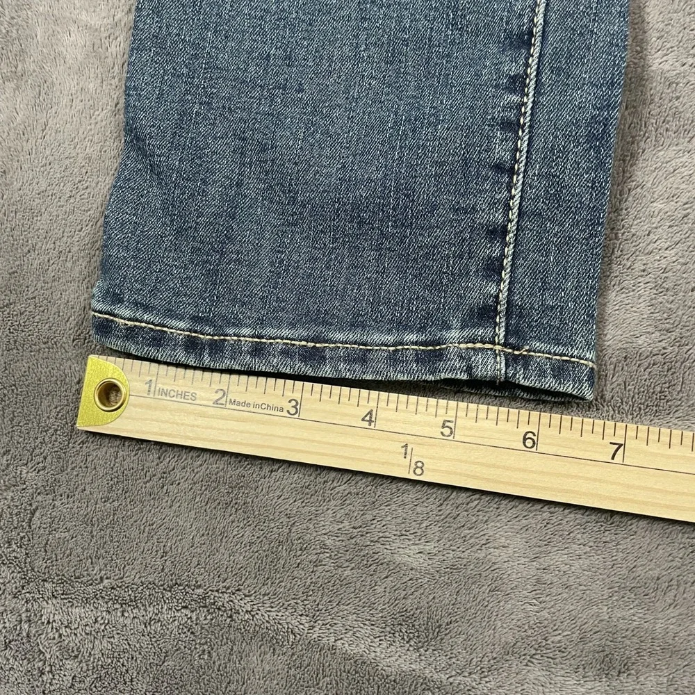 The Children's Place Straight Stretch Jeans 14 Blue Denim‎ Cotton Blend